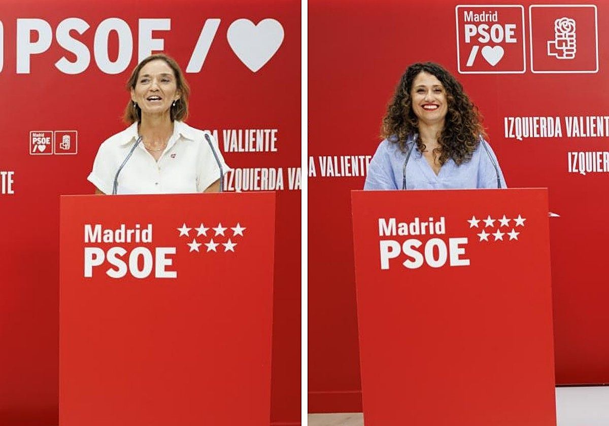 El PSOE de Madrid elige entre la continuidad de Reyes Maroto o volver a empezar con Enma López