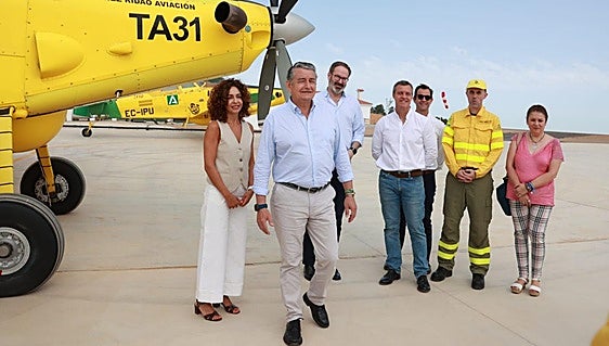 La Junta inaugura en Villaviciosa de Córdoba el aeródromo de Cabeza Aguda, clave en lucha contra los incendios