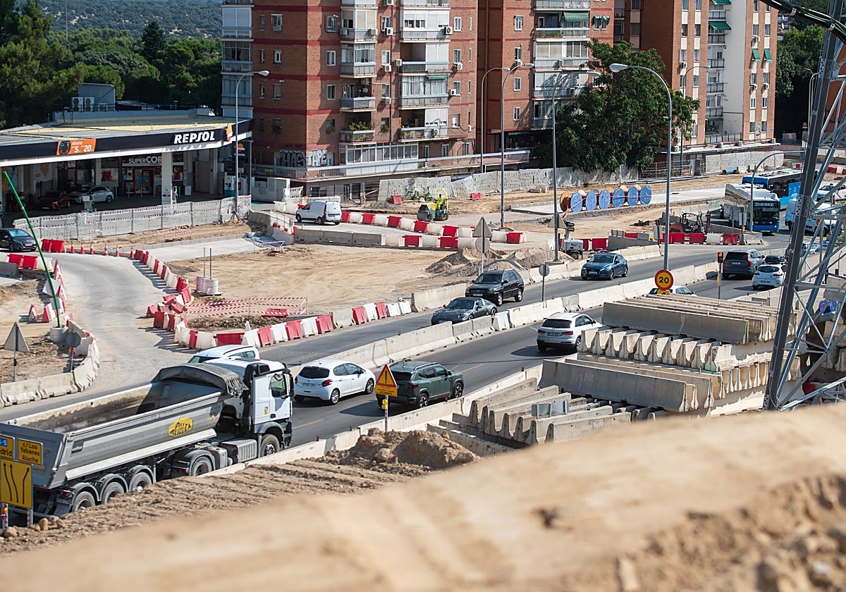 Adiós al bypass de Batán: la A-5 empieza a recuperar su trazado (recto) original