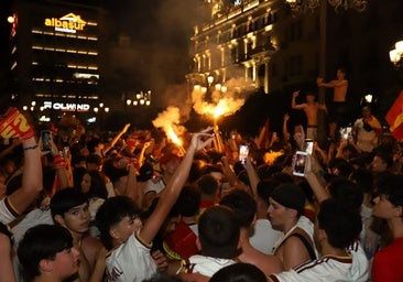 Los cordobeses festejan el segundo Mundial de España, en imágenes