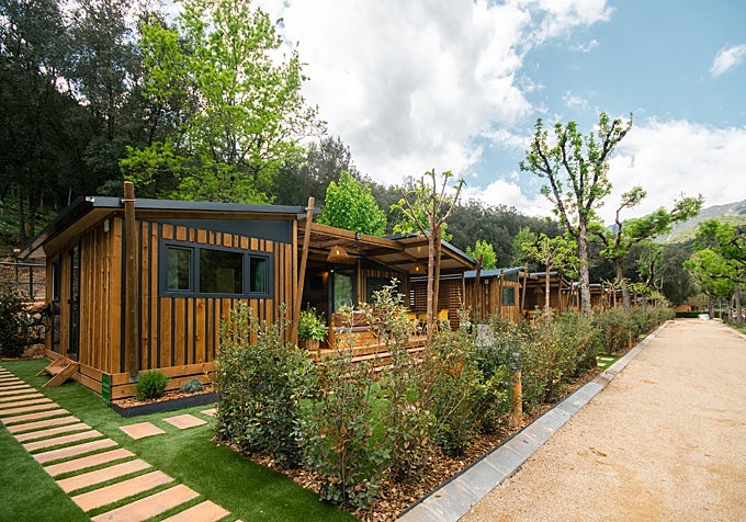 Hay varios tipos de bungalows.