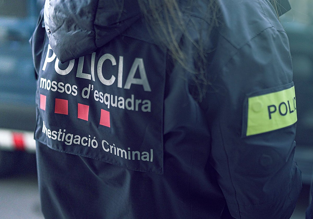 Un agente de la Policía catalana, en una imagen de archivo