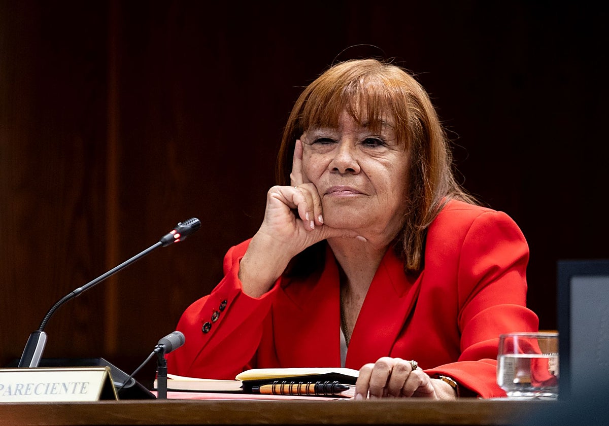 Cristina Narbona niega ser «madrina» de Leire Díez y reitera que la derivó a Santos Cerdán