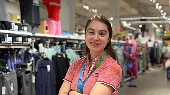 «Trabajar me ha ayudado a ser independiente y a sentirme realizada»