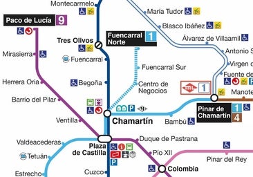 La línea 1 de Metro llegará hasta Madrid Nuevo Norte y tendrá dos cabeceras