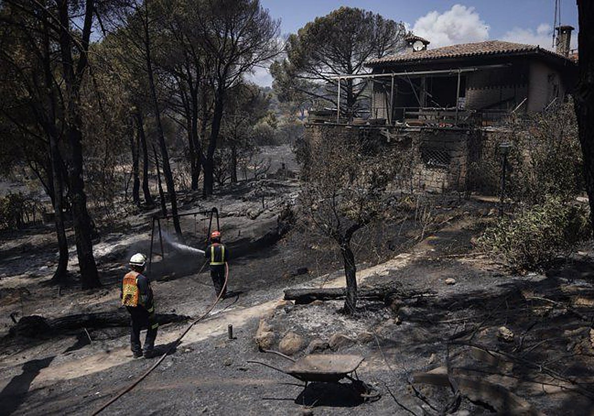 Ayuso pide declarar emergencia de interés nacional por los incendios en Madrid donde hay 10.000 personas evacuadas