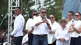 Expresidente indultado en EE.UU. pide que su proceso penal en Honduras no se politice