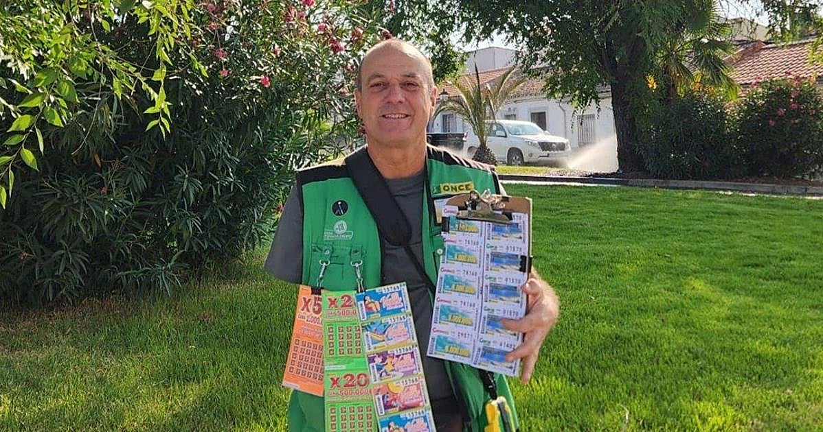 Pozoblanco reparte un Sueldazo de la ONCE de 240.000 euros con un premio de 2.000 euros al mes durante 10 años