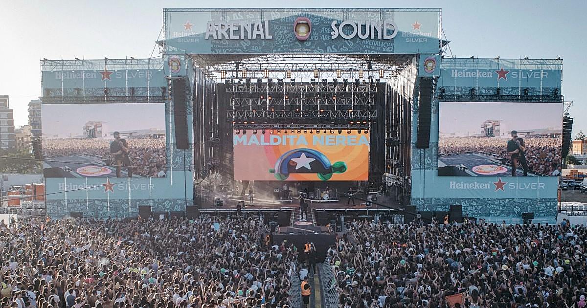Arenal Sound 2026: cartel, artistas, horario de los conciertos por días y cómo llegar a la playa de Burriana