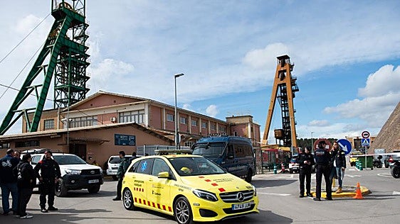 Muere un minero en Súria tras el desprendimiento en una de las galerías