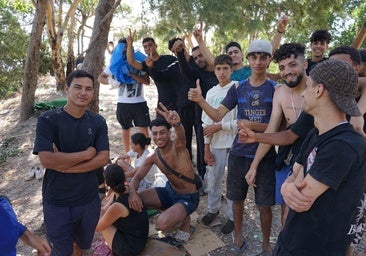 El monte ceutí, escondite de los inmigrantes que no quieren volver