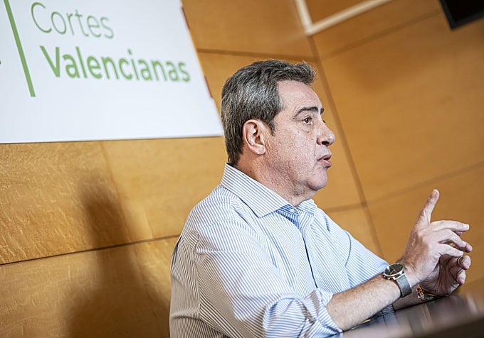 José María Llanos, durante su entrevista con ABC.