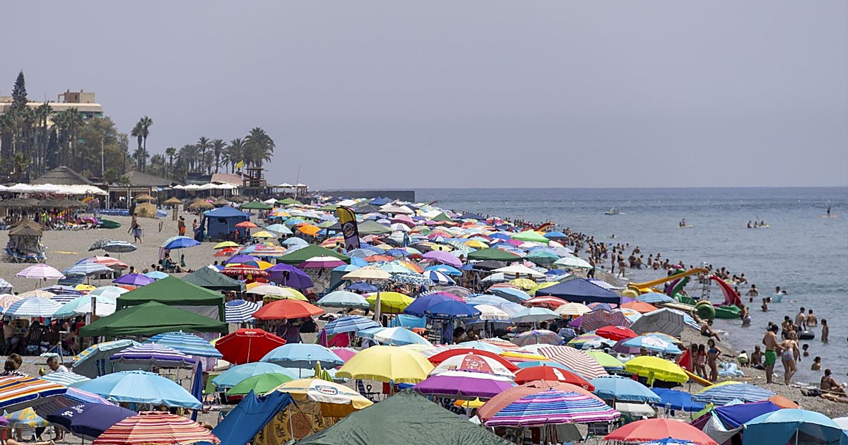 Las costas andaluzas al 90 por ciento de su ocupación