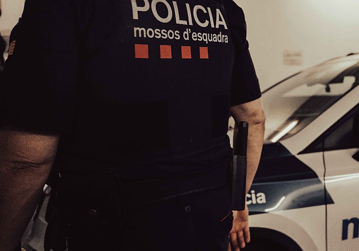 Un agente de la Policía catalana, en una imagen de archivo.