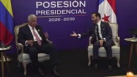 Mulino se reúne con De la Espriella antes de la investidura del presidente colombiano