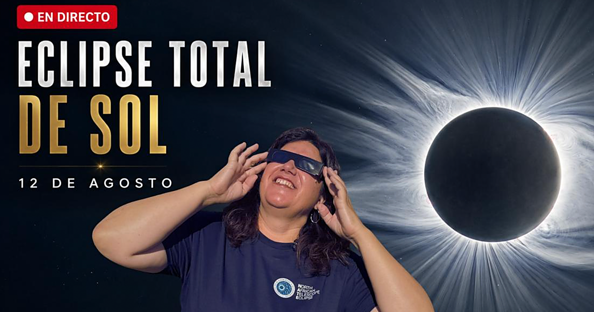 El eclipse solar, en directo por YouTube con el Astrofísico de Canarias