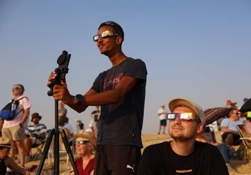 De Baréin y Hawái a Palencia para ver el eclipse desde la 'zona cero'