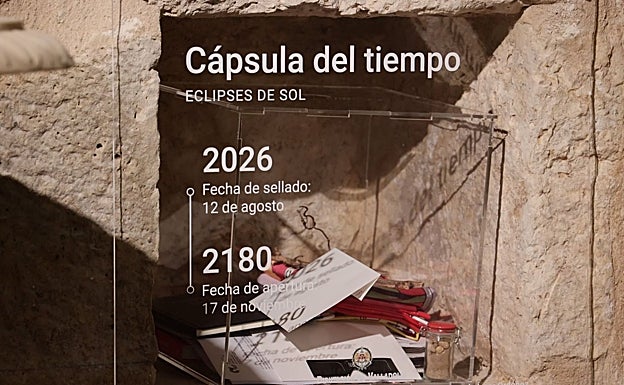 Cápsula del tiempo guardada en Matallana