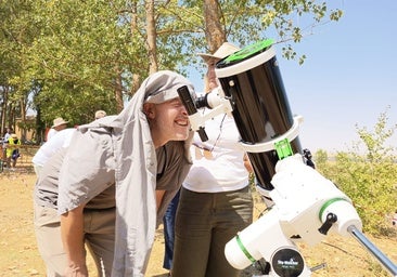 Turistas astronómicos de todo el mundo esperan ya en Paredes de Nava el «emocionante momento»