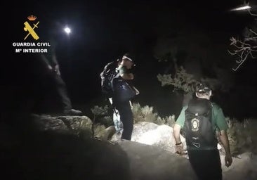 Cuatro rescatados en la Bola del Mundo y Siete Picos, donde accedieron para ver el eclipse