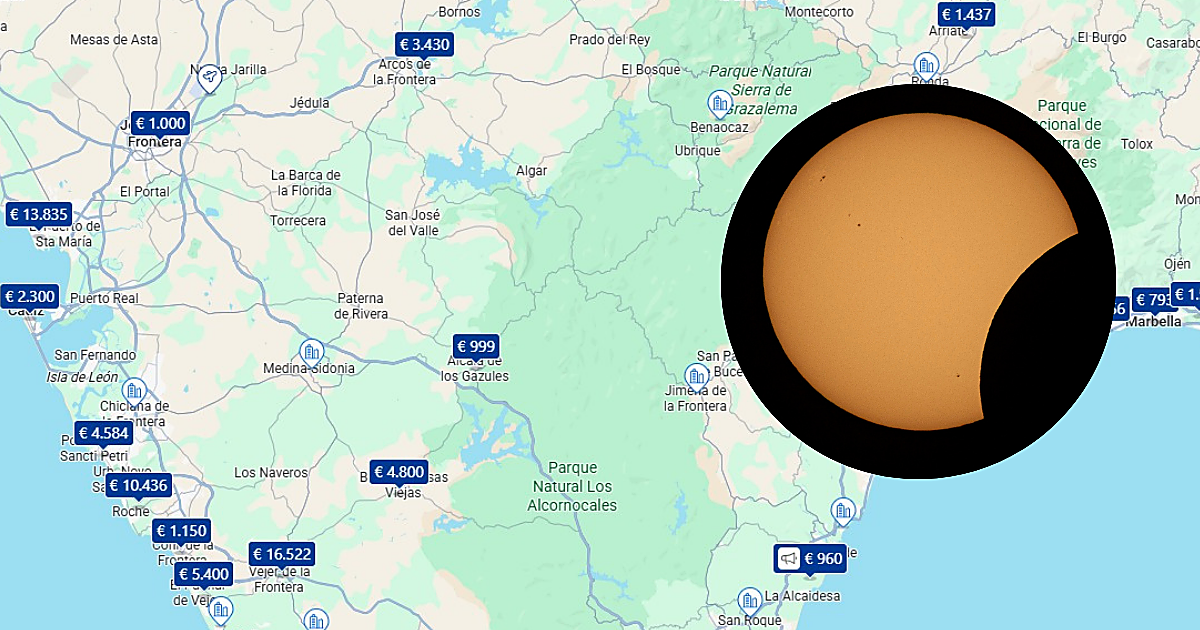Hasta 40.000 euros por noche para ver el eclipse de 2027: precios un 75% más caros y reservas casi agotadas