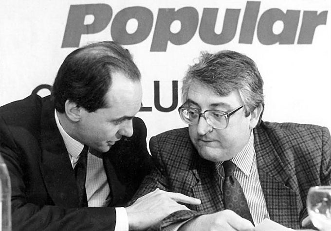 Aleix Vidal-Quadras y Manuel Milián Mestre.