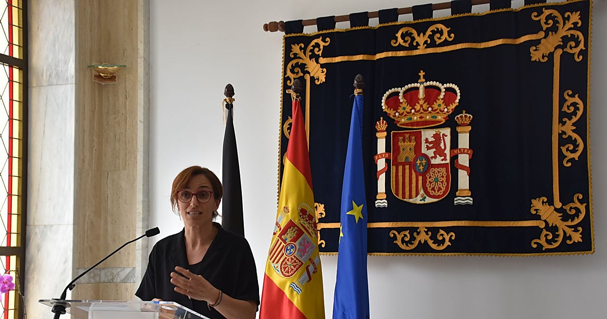 Mónica García insiste en que no hay «colapso sanitario» en Ceuta, solo «tensión y sobreesfuerzo»