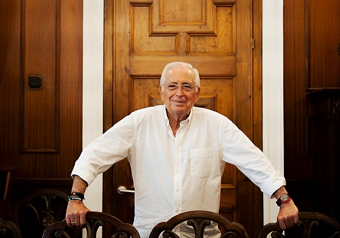 Imbroda, en su despacho de la Asamblea.