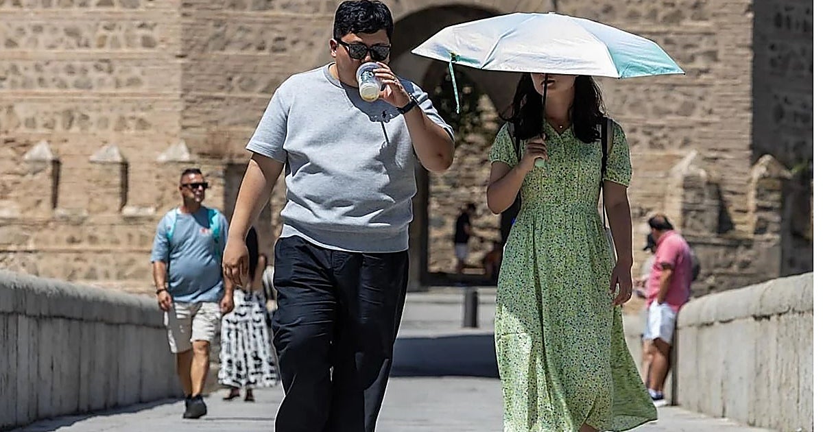 Castilla-La Mancha estará este lunes en aviso por lluvias y altas temperaturas