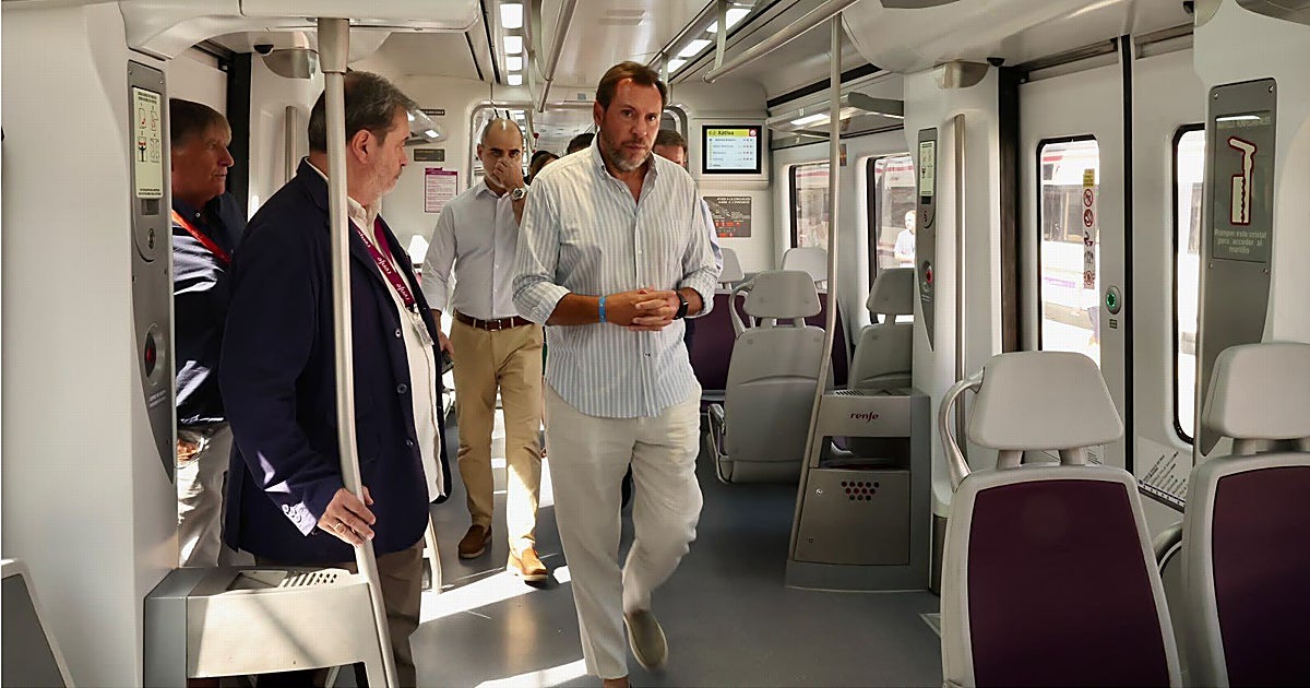 Puente recicla trenes madrileños con más de 20 años para «modernizar» los Cercanías de Valencia
