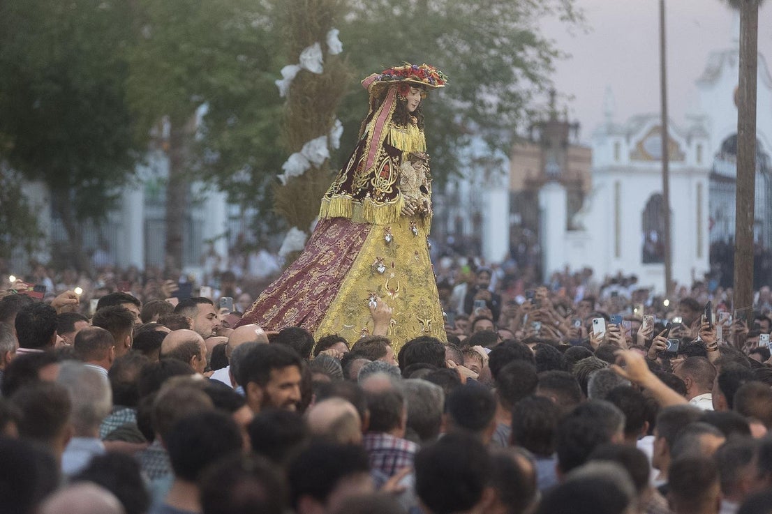 Así ha sido la llegada a Almonte de la Virgen del Rocío