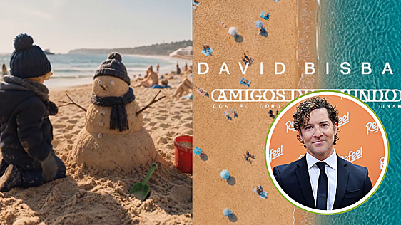 David Bisbal anuncia su nuevo villancico en pleno agosto con un vídeo hecho con IA: «La Navidad está más cerca que nunca»