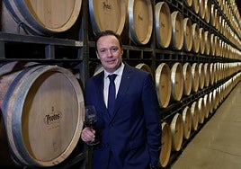 Carlos Villar, director general de Bodegas Protos, reconocida con el Premio Extraordinario Alimentos de España 2026.