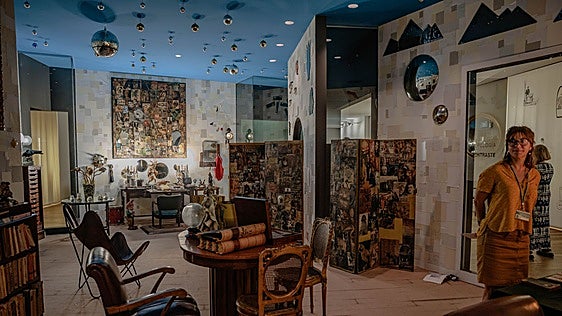 Collage infinitos, espejos imposibles y un zoo de cerámica: dentro del despacho de Ramón Gómez de la Serna