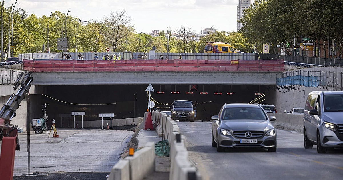 El nuevo túnel de la A-5, listo para conectarse a la M-30 a final de año