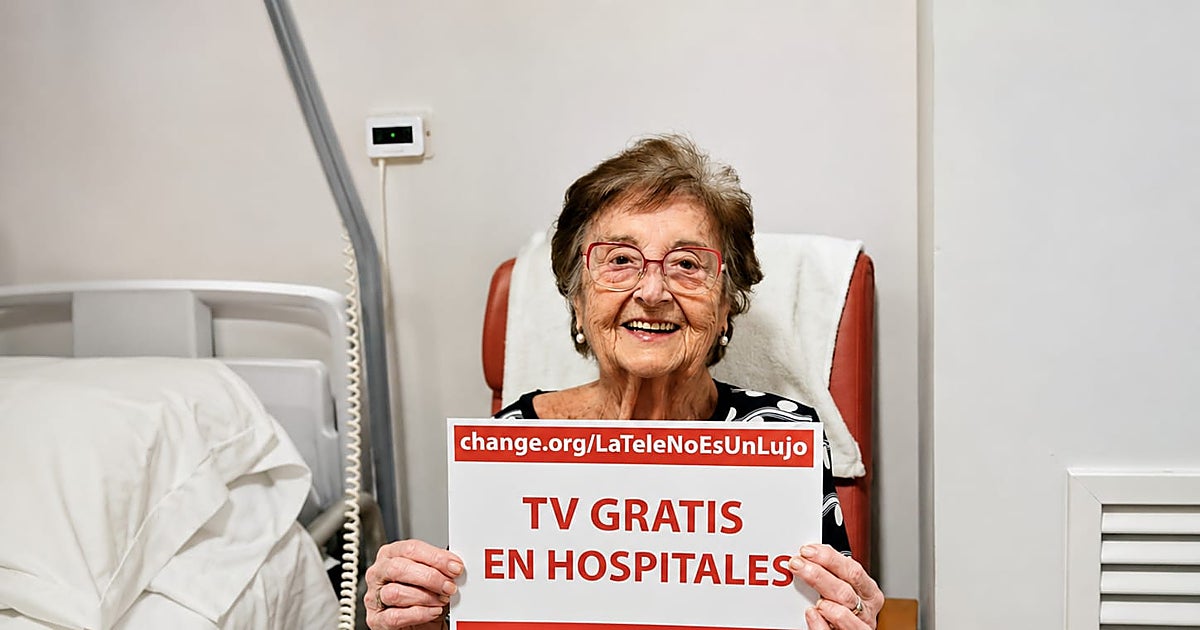 La iniciativa para lograr TV gratis en los hospitales: «La tele no es un lujo»