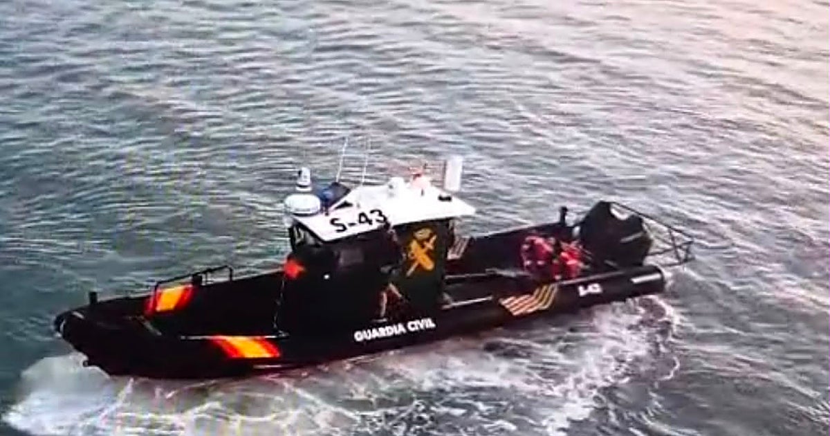 La Guardia Civil debe hacer frente a las narcolanchas en zodiacs en Andalucía