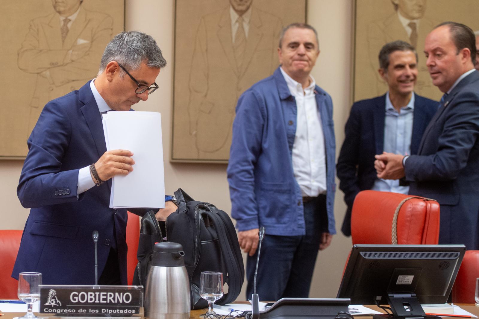 Bolaños se niega a dar detalles de los contactos con Rabat y se desmarca de Robles