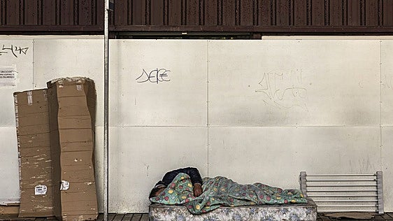 La indigencia en Vigo: más personas en la calle, una huelga de hambre y tres zonas críticas