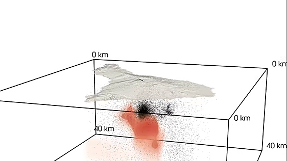 Científicos localizan la  gran bolsa de magma que Tenerife guarda bajo la superficie