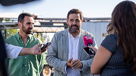 Núñez reclama más ayudas y agua para el campo ante una vendimia clave para la economía regional