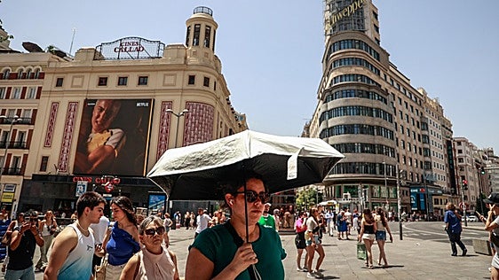 La Aemet avisa a Madrid de temperaturas extremas en las próximas horas: hasta 38 grados y noches tropicales