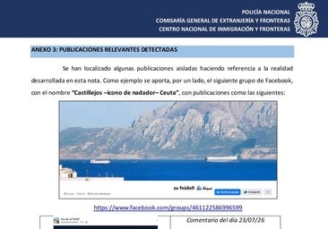 Interior saca un informe para contrarrestar el que denunciaba avisos previos de la invasión de Ceuta