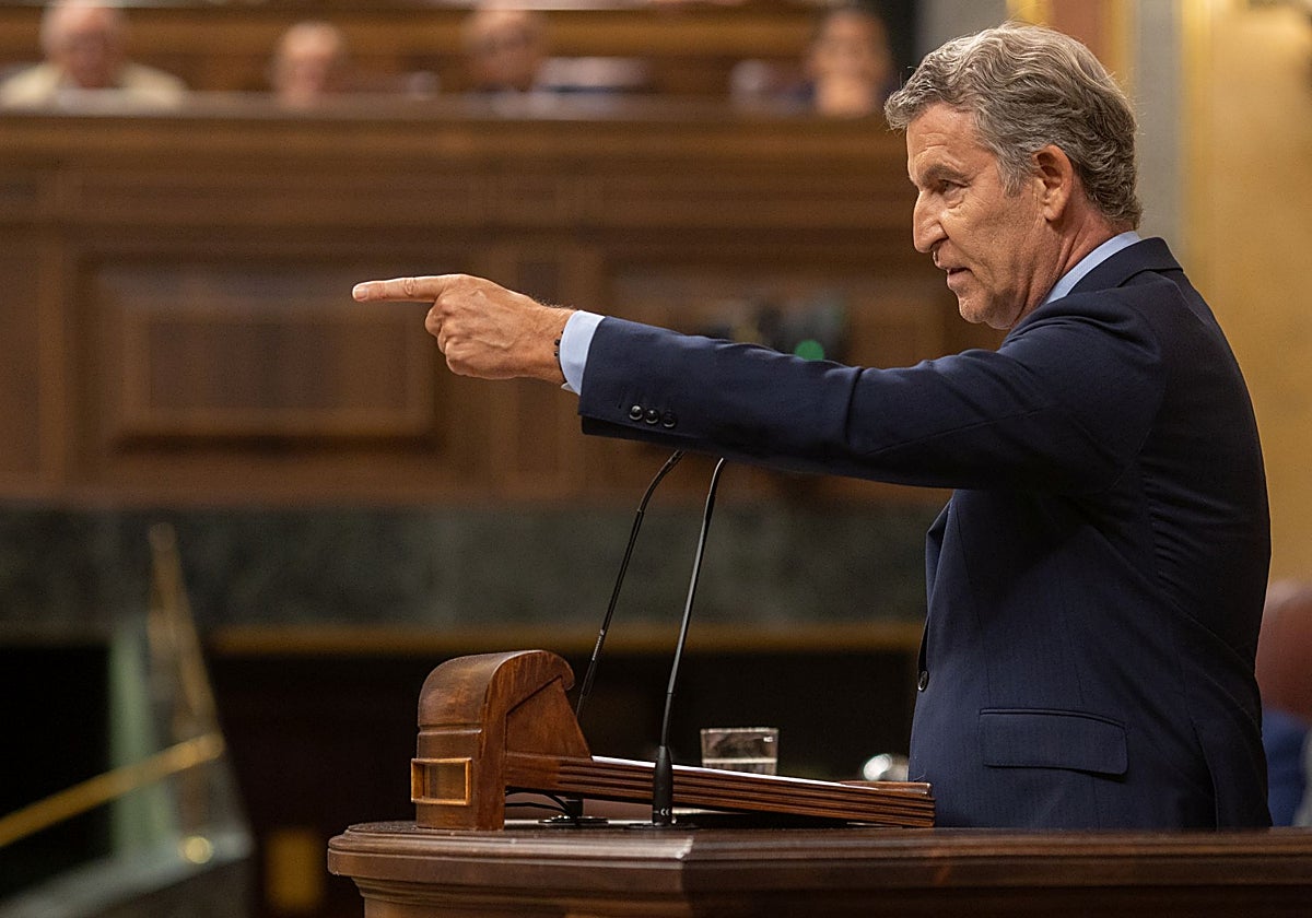 Feijóo exhibe dureza con Rabat, envalentona al PP y cree que Ceuta rematará a Sánchez