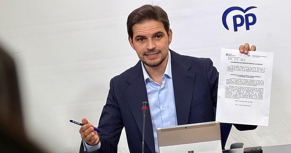 Serrano acusa al PSOE de Page de una «deriva antidemocrática» por vetar el debate sobre Ceuta
