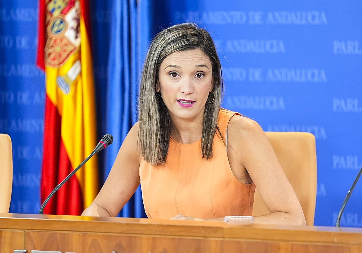 Los insultos en redes a María Márquez sacuden el Parlamento andaluz: «El machismo no tiene cabida en ningún lugar»