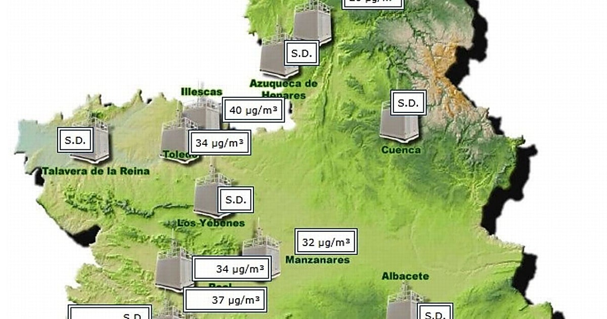 Remite el umbral de alerta por PM10 en Illescas, aunque sigue superado el de información