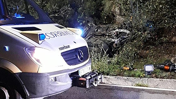 Mueren dos jóvenes de 23 años en un accidente de tráfico en Asturias