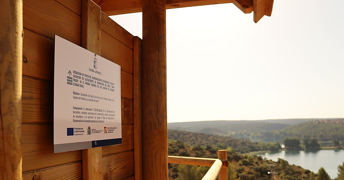 La Junta invierte dos millones en restauración ambiental y nuevos servicios en Las Lagunas de Ruidera