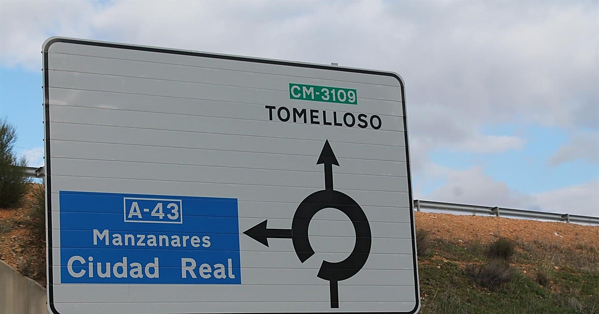 Muere un hombre de 79 años tras ser atropellado en la A-43, a la altura de Manzanares